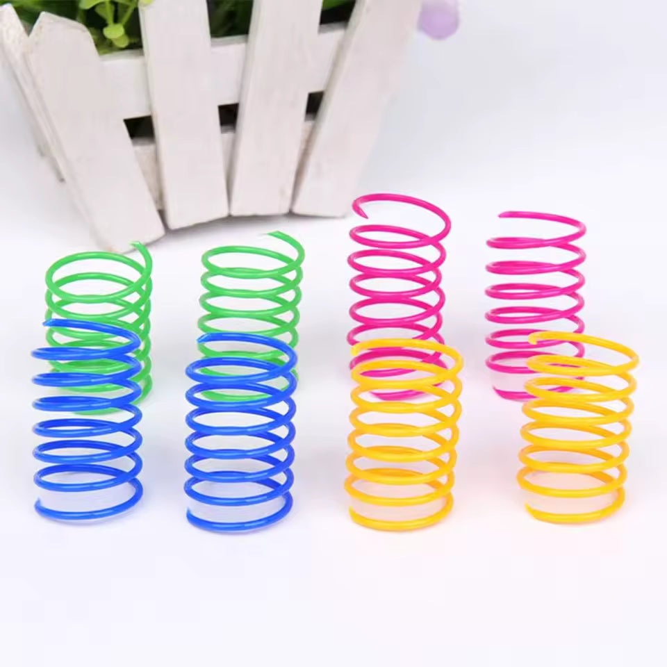 Interactive Spring Cat Toy- 24 Pack
